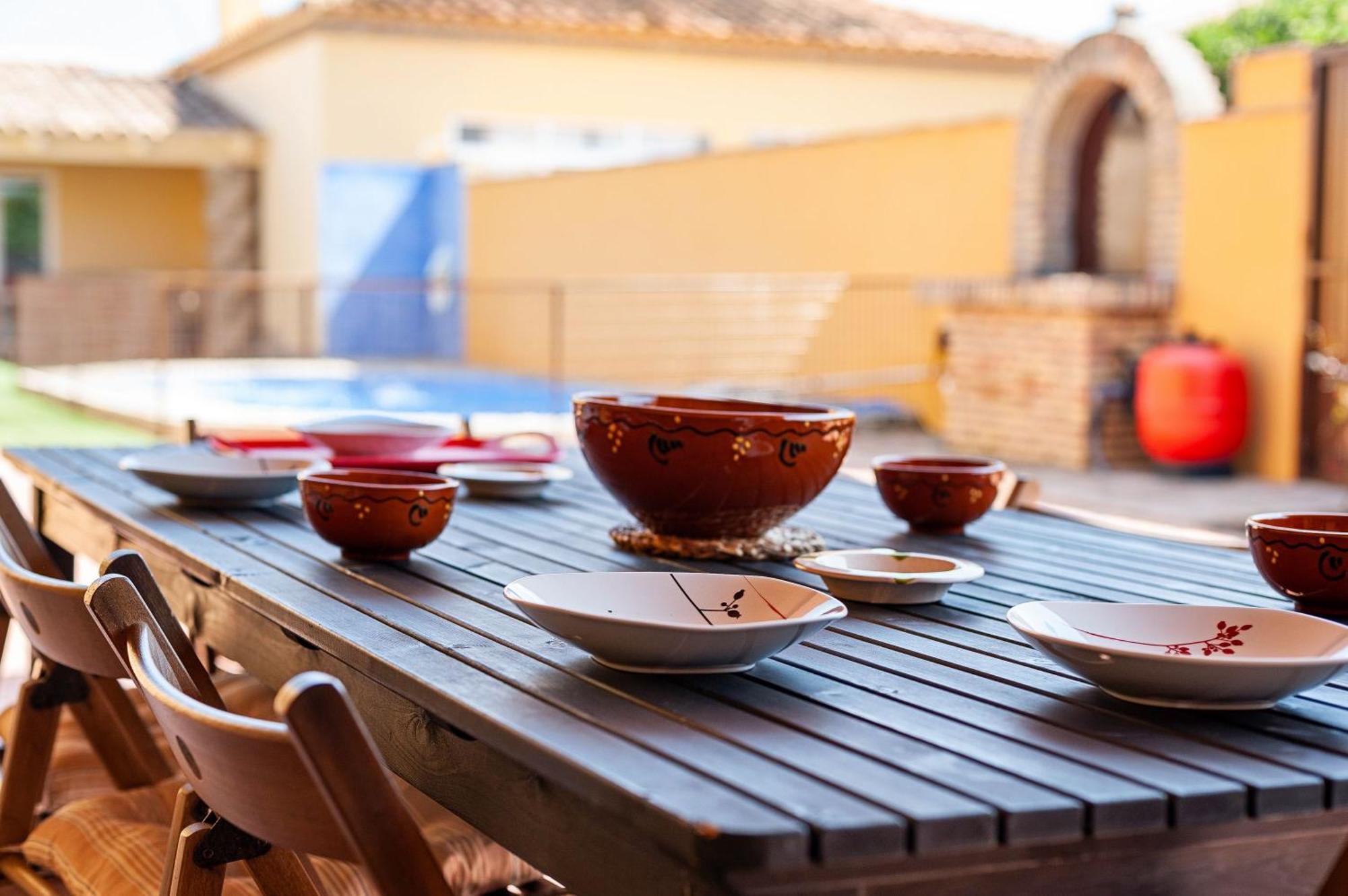 Chalet Rocio - Solo Familias Conil De La Frontera Dış mekan fotoğraf